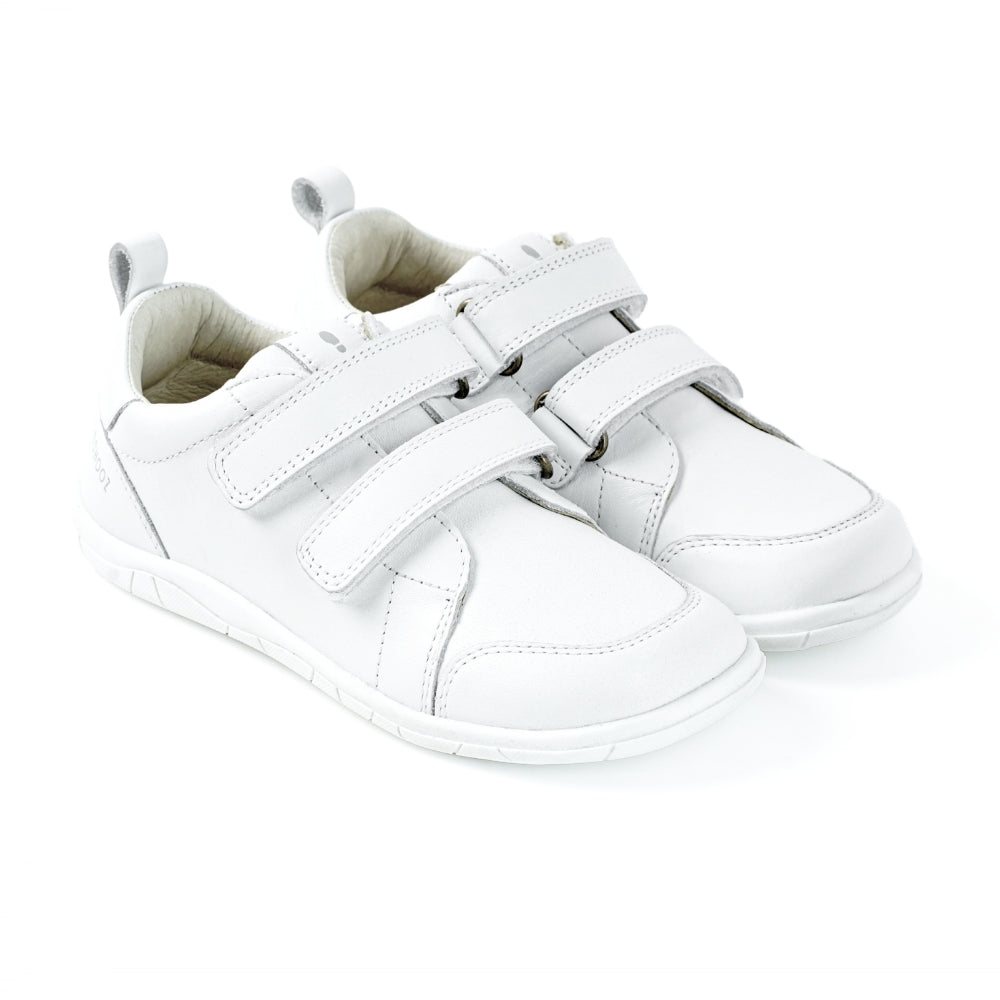 Kids Sneakers Jedd Barefoot Shoes - Cloud White
