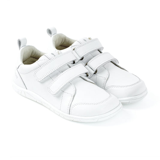 Kids Sneakers Jedd Barefoot Shoes - Cloud White