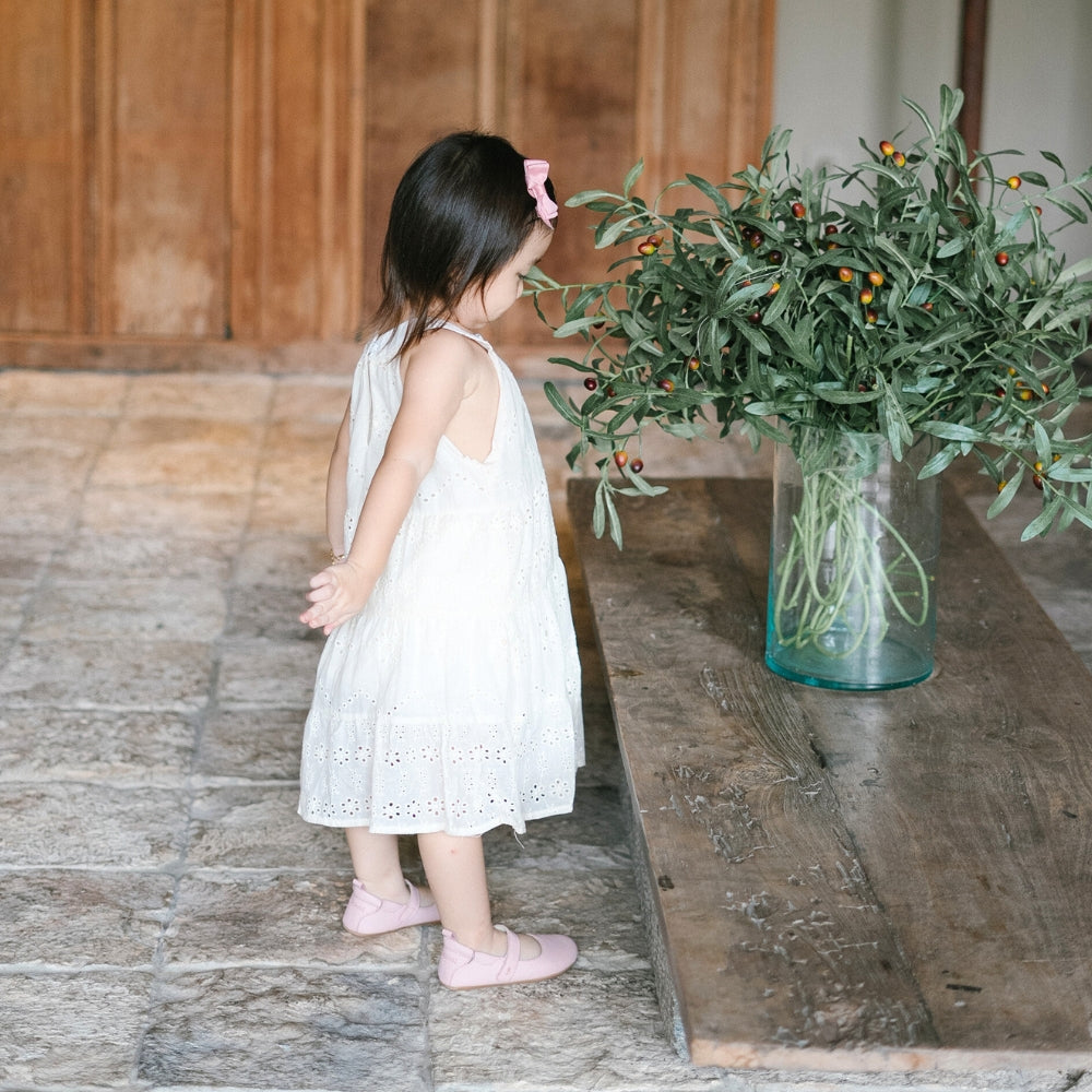 Mary Janes Olivia Barefoot Shoes - Soft Rose