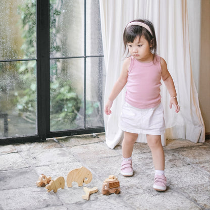 Sneakers Oliver Barefoot Shoes - Light Pink