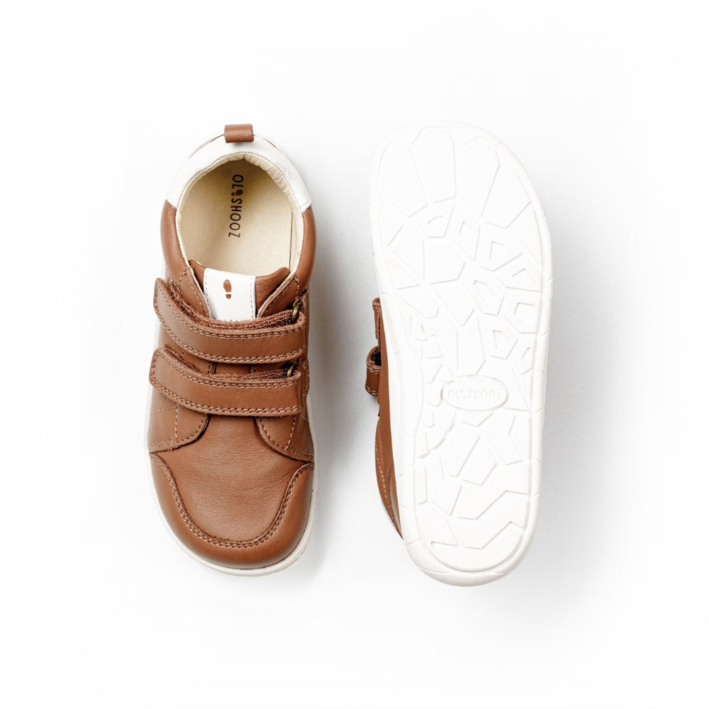 Kids Sneakers Jedd Barefoot Shoes - Honey Caramel