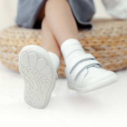 Kids Sneakers Jedd Barefoot Shoes - Cloud White
