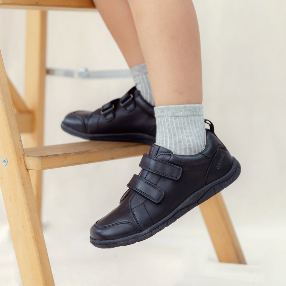 Kids Sneakers Jedd Barefoot Shoes - Onyx Black