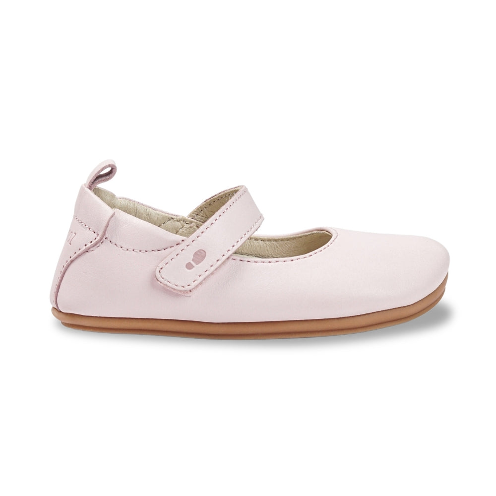 Mary Janes Olivia Barefoot Shoes - Soft Rose