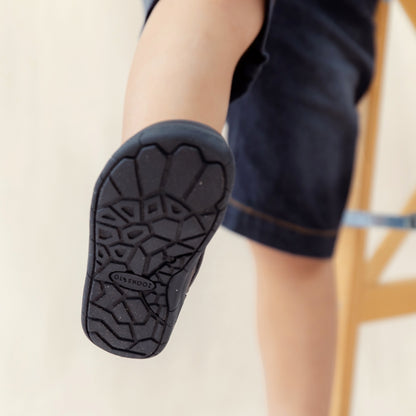 Kids Sneakers Jedd Barefoot Shoes - Onyx Black