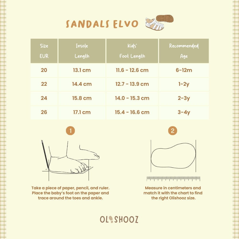 Sandals Elvo - Cloud White