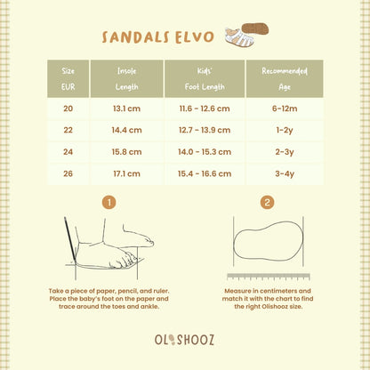 Sandals Elvo - Cloud White